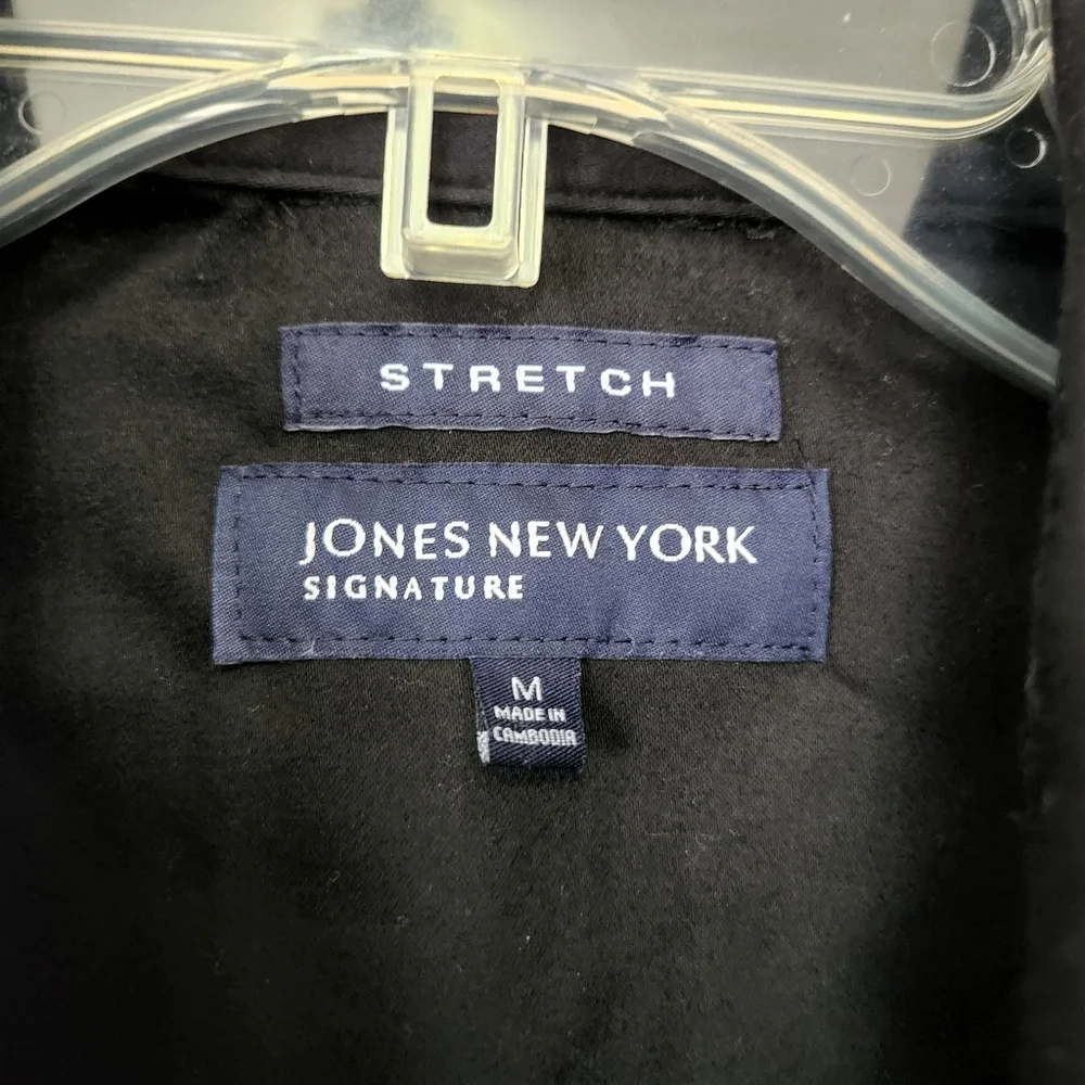 Jones New York/ Black Crop Jacket - Picture 2 of 7